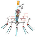 Quit smoking game logo